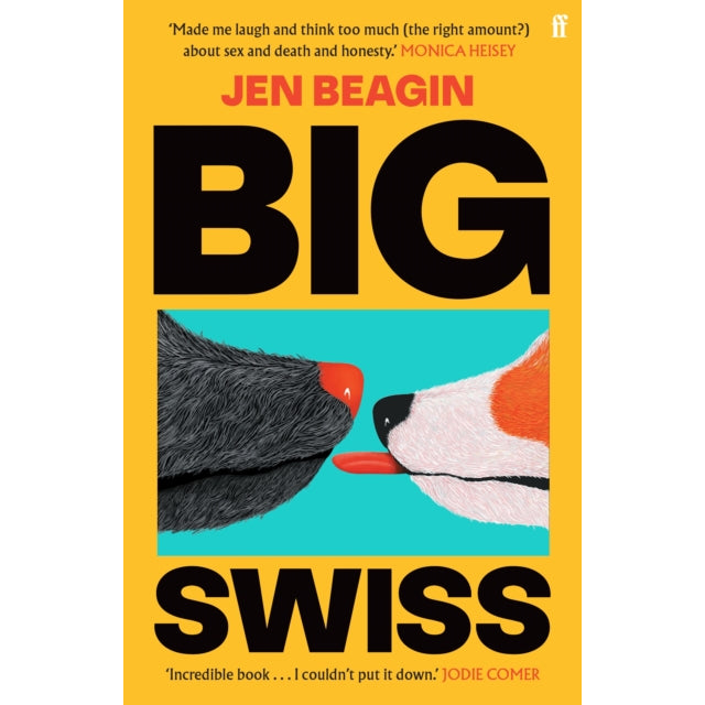 Big Swiss : 'Incredible book. . . I couldn't put it down.' Jodie Comer