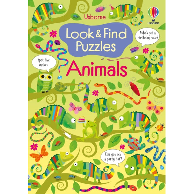 Look and Find Puzzles Animals