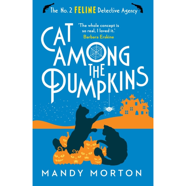 Cat Among the Pumpkins