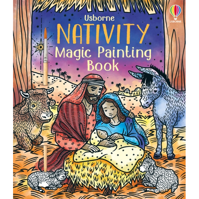 Nativity Magic Painting Book