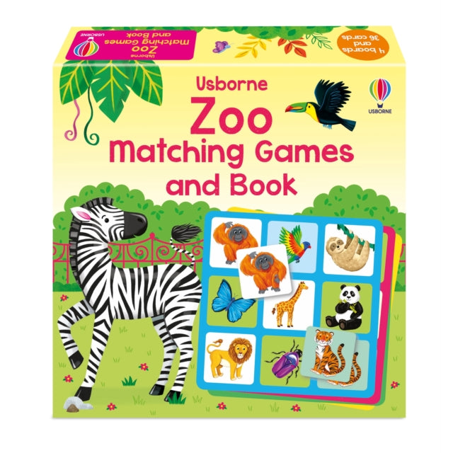 Zoo Matching Games and Book