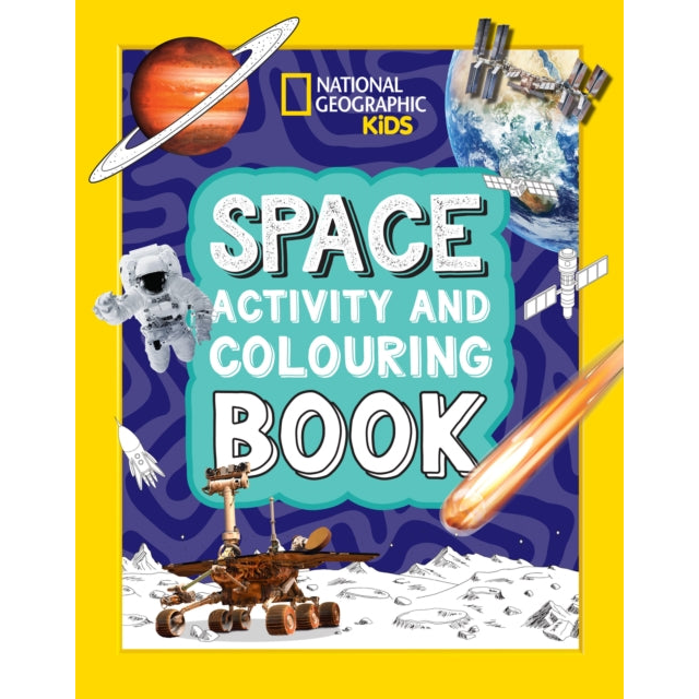 Space Activity and Colouring Book