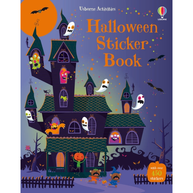 Halloween Sticker Book : A Halloween Book for Kids