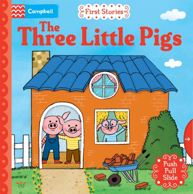 The Three Little Pigs : A Push, Pull, Slide Book-9781035056255