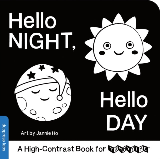 Hello Night, Hello Day : A High-Contrast Book for TummyTime-9781464237867
