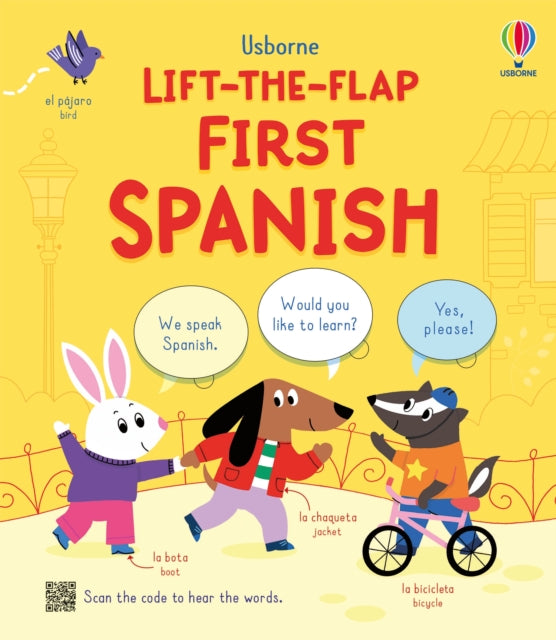 Lift-the-flap First Spanish-9781805079903