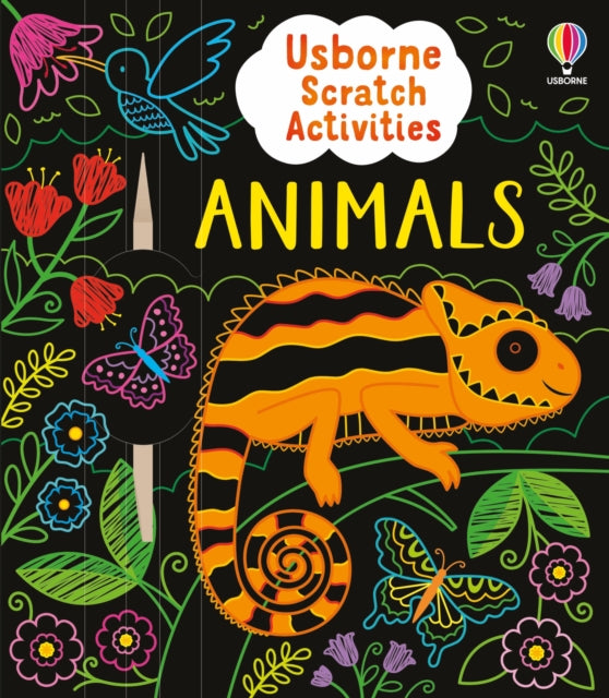 Usborne Scratch Activities Animals-9781835408513