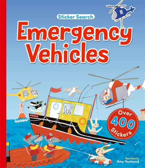 Sticker Search: Emergency Vehicles-9781835872185