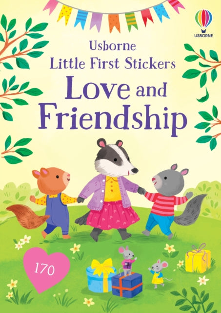 Little First Stickers Love and Friendship-9781836042242