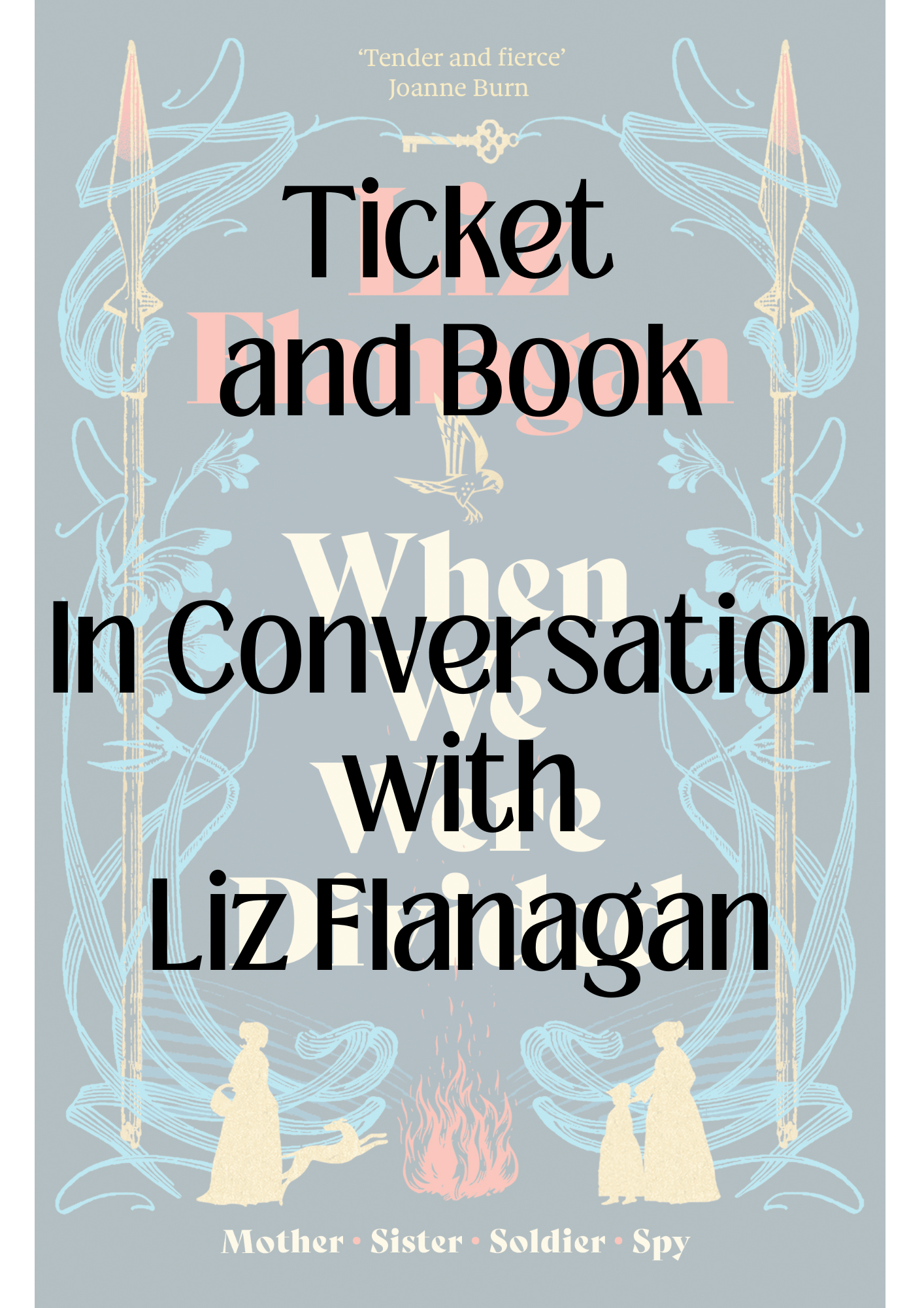 In Conversation with Liz Flanagan - Ticket and Book