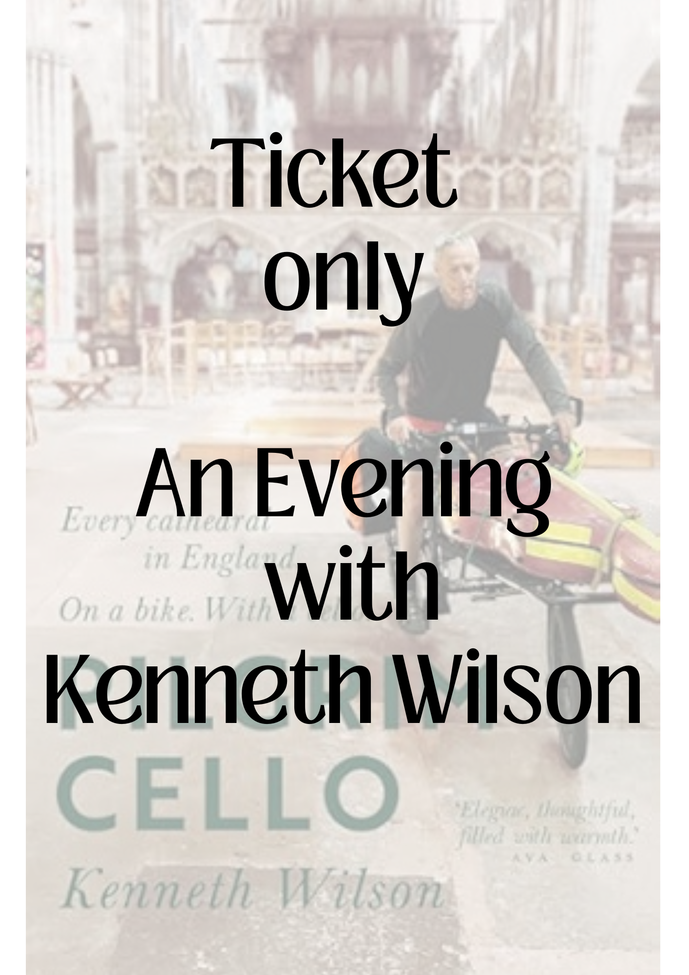 An Evening with Kenneth Wilson - Ticket Only
