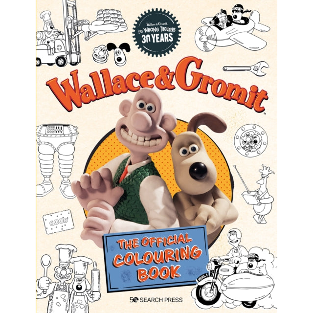 Wallace & Gromit: The Official Colouring Book