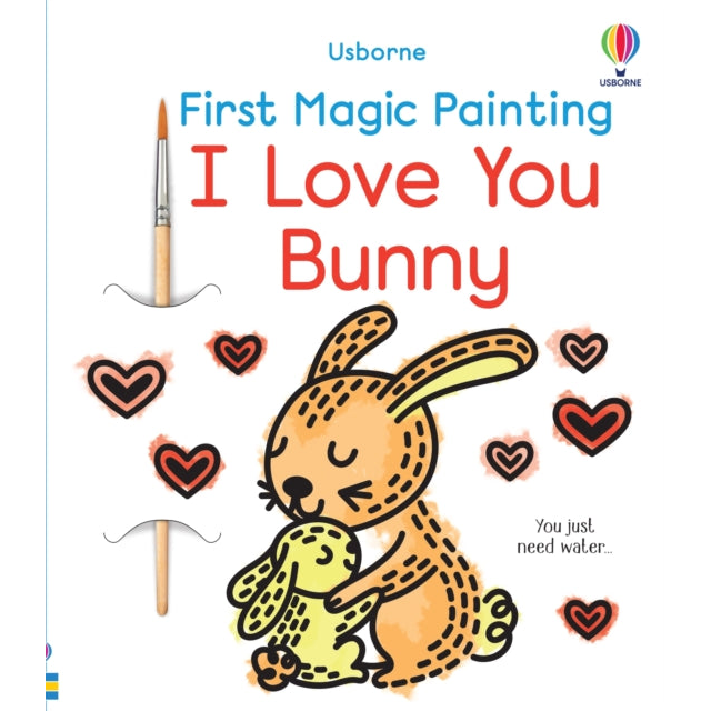 First Magic Painting I Love You Bunny