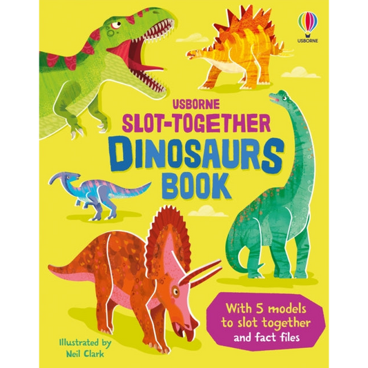Slot-together Dinosaurs Book