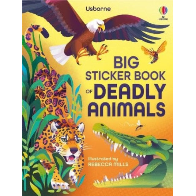 Big Sticker Book Deadly Animals
