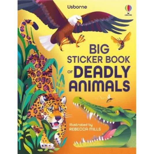 Big Sticker Book Deadly Animals