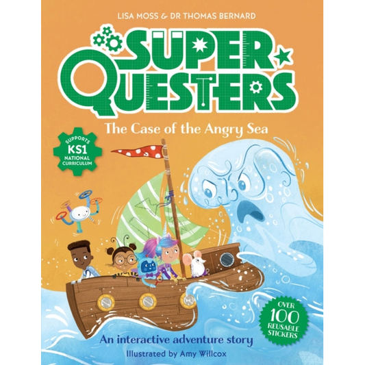 SuperQuesters: The Case of the Angry Sea : 4