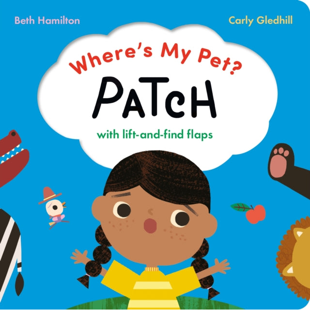 Where's My Pet? Patch : With lift-and-find flaps