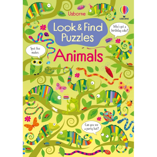 Look and Find Puzzles Animals
