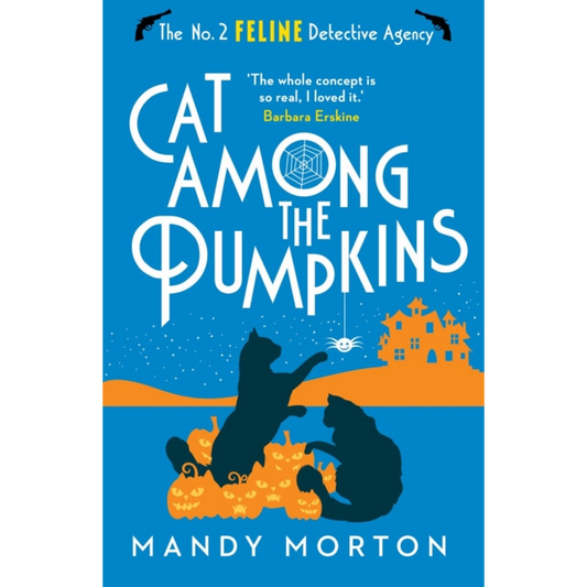 Cat Among the Pumpkins