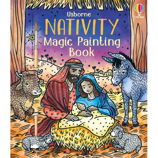 Nativity Magic Painting Book