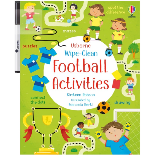 Wipe-Clean Football Activities