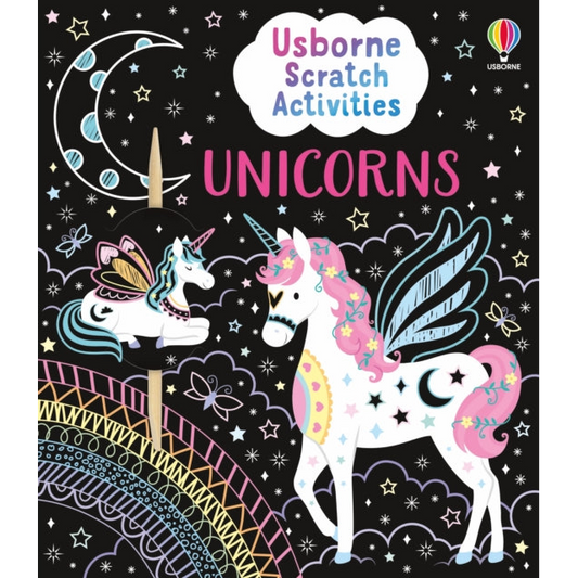 Usborne Scratch Activities Unicorns