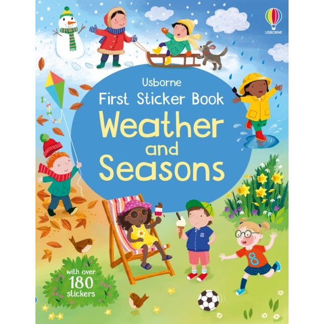 First Sticker Book Weather and Seasons