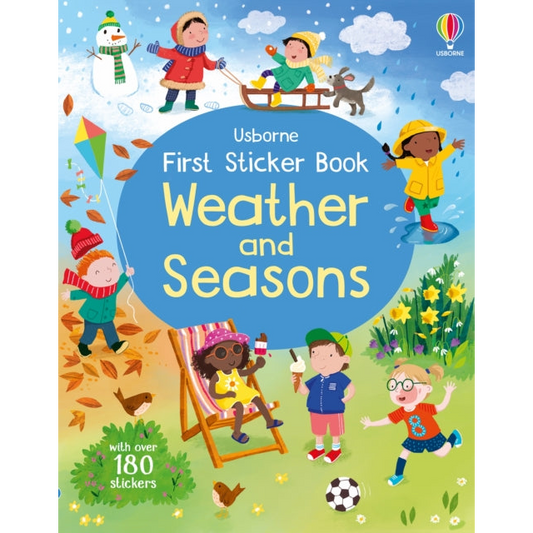 First Sticker Book Weather and Seasons