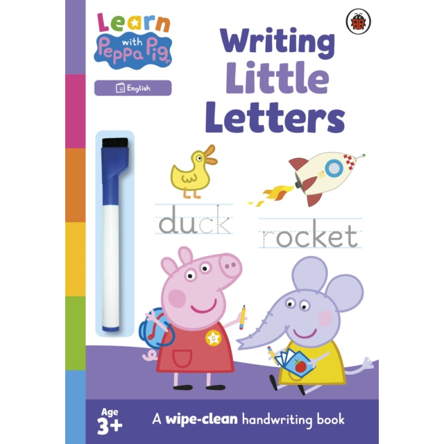 Learn with Peppa: Writing Little Letters : Wipe-Clean Activity Book