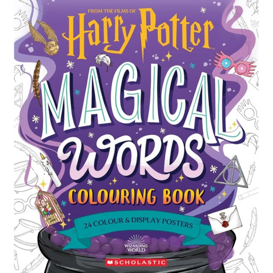 Magical Words Colouring Book