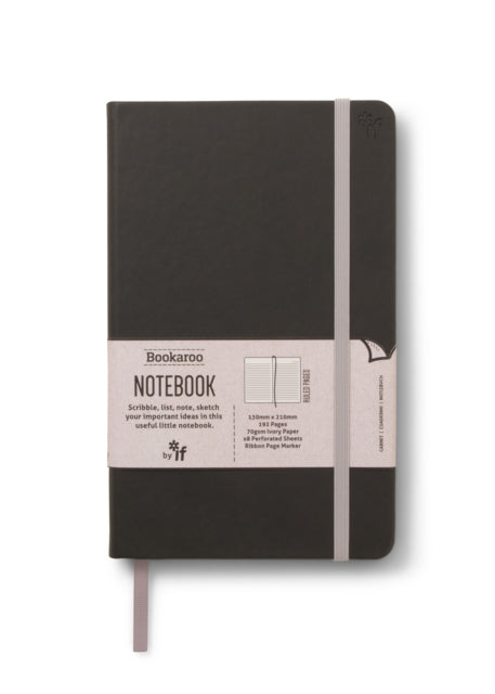 Bookaroo Notebook  - Black-5035393432034