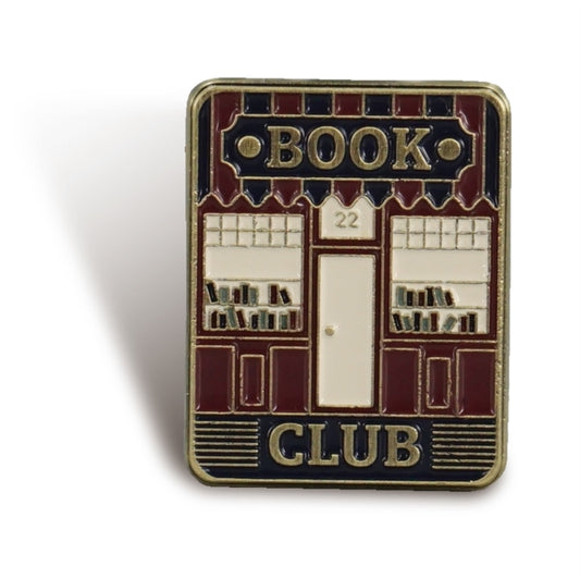 Pin Badge - Pulteney Press (Book Club)-5055453432842