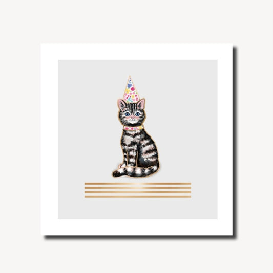 Brook Lane Cat Party Hat-5061062250326