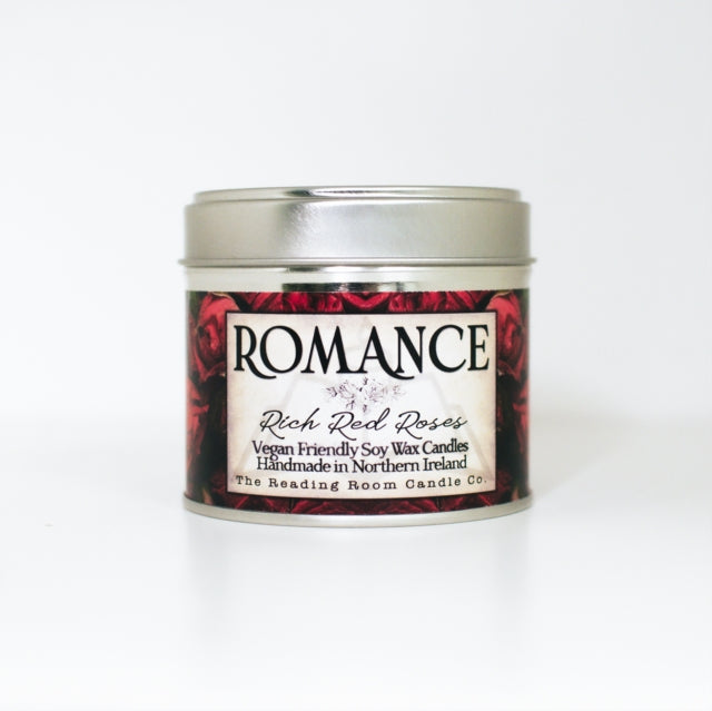 Romance- Scented Soy Candle- Rich Red Roses-5065023895038