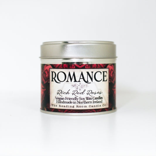 Romance- Scented Soy Candle- Rich Red Roses-5065023895038