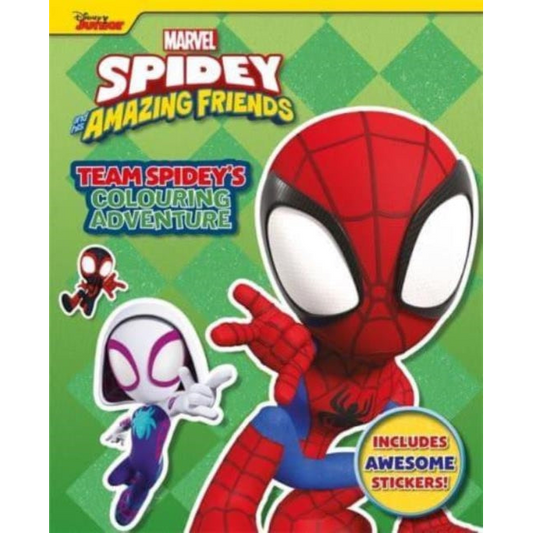 Marvel Spidey and His Amazing Friends: Team Spidey's Colouring Adventure
