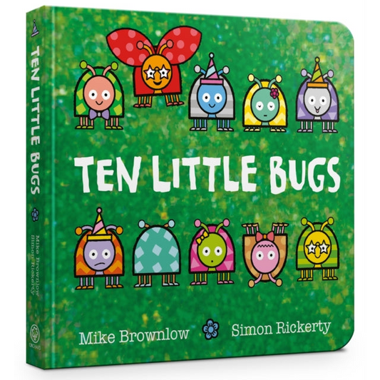 Ten Little Bugs Board Book