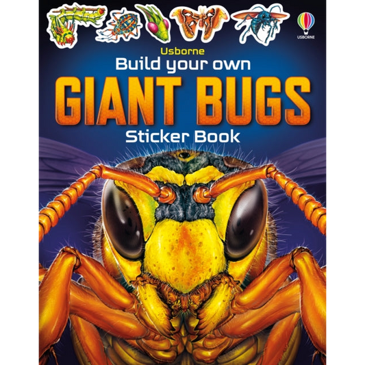 Build Your own Giant Bugs Sticker Book