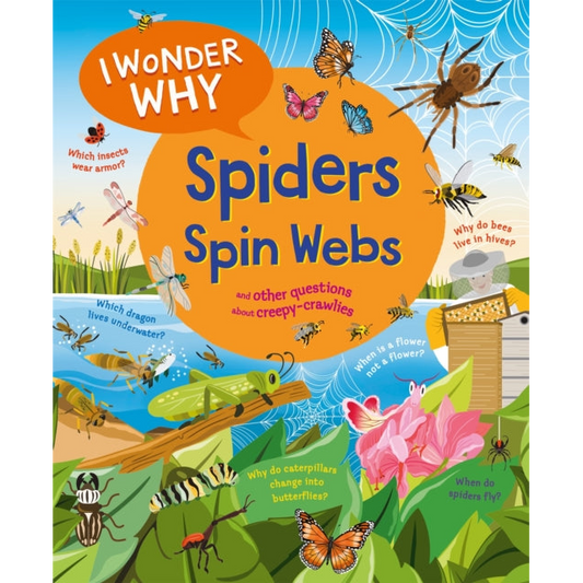I Wonder Why Spiders Spin Webs : And other questions about creepy-crawlies
