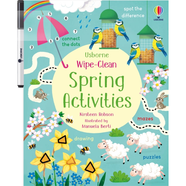 Wipe-Clean Spring Activities