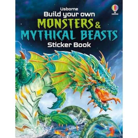 Build Your Own Monsters and Mythical Beasts Sticker Book