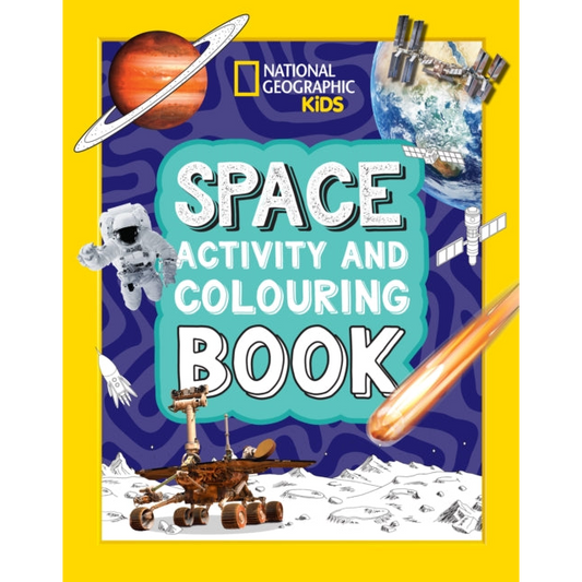 Space Activity and Colouring Book