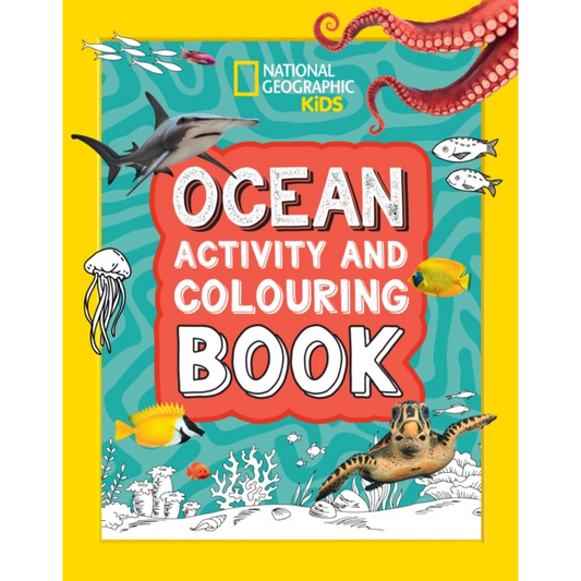 Ocean Activity and Colouring Book
