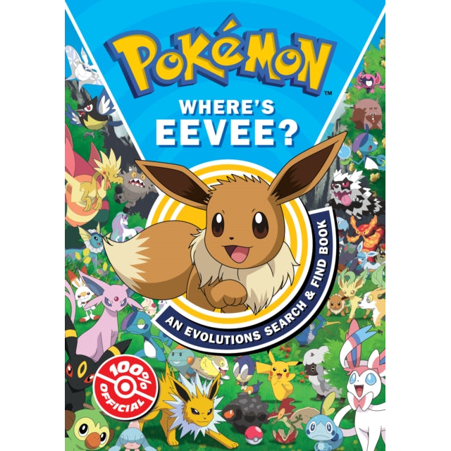 Pokemon Where’s Eevee? An Evolutions Search and Find Book