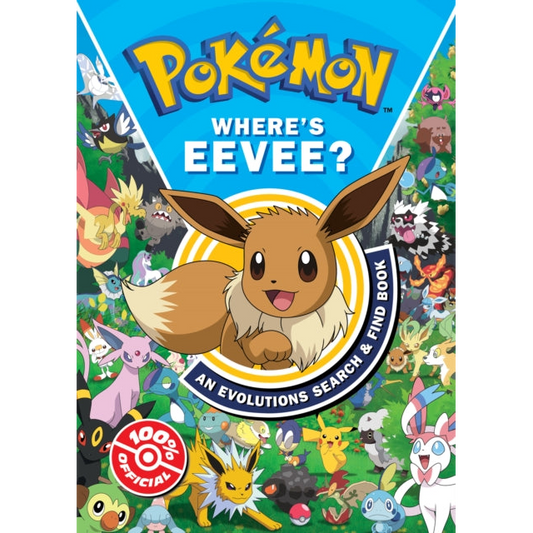 Pokemon Where’s Eevee? An Evolutions Search and Find Book