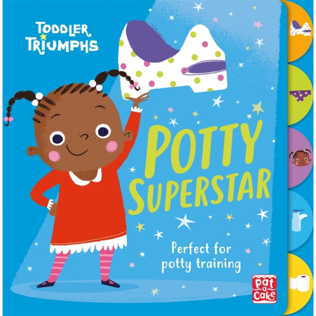 Toddler Triumphs: Potty Superstar : A potty training book for girls