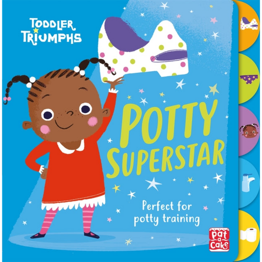 Toddler Triumphs: Potty Superstar : A potty training book for girls