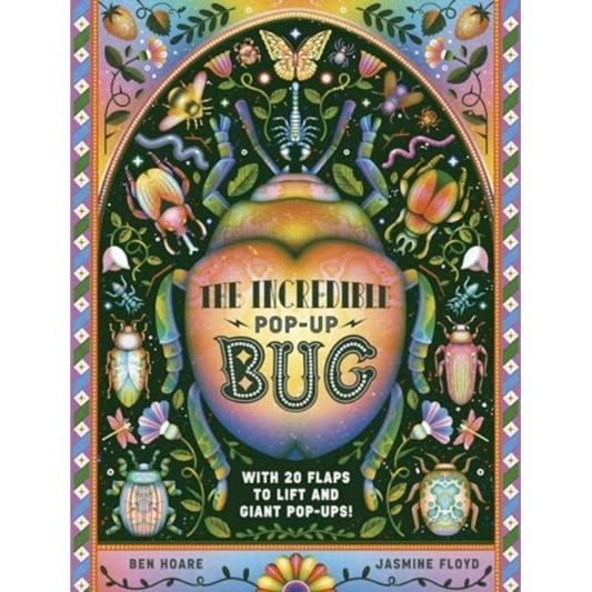 The Incredible Pop-up Bug : With 20 flaps to lift and GIANT pop-ups