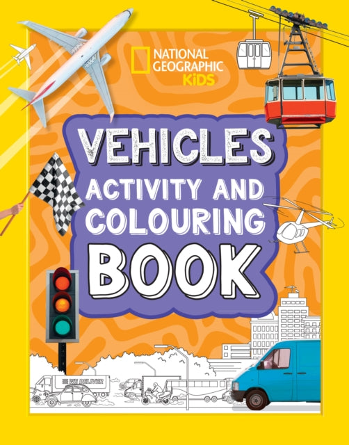 Vehicles Activity and Colouring Book-9780008664565